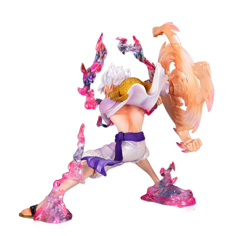 Gear 5 Luffy Rotating Arm Figurine – 19cm/7.48in