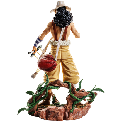 Sniper King Usopp Figurine, Detailed Forest Base - 25cm/9.84in