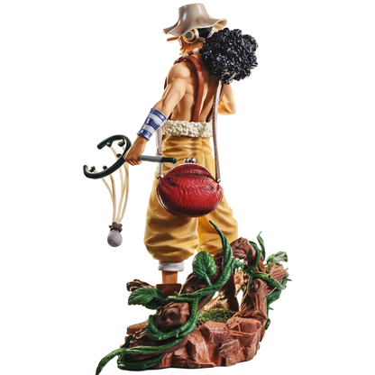 Sniper King Usopp Figurine, Detailed Forest Base - 25cm/9.84in