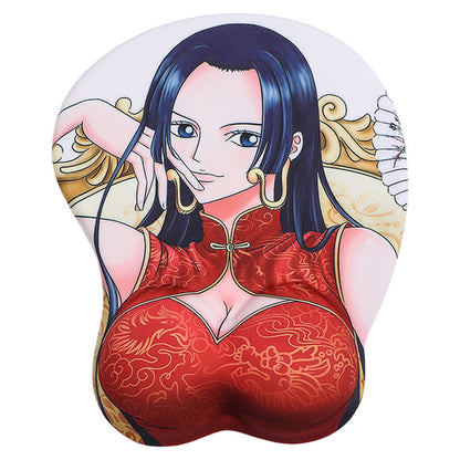 One Piece 3D Wrist Support Mouse Pad (7+ Characters Available)