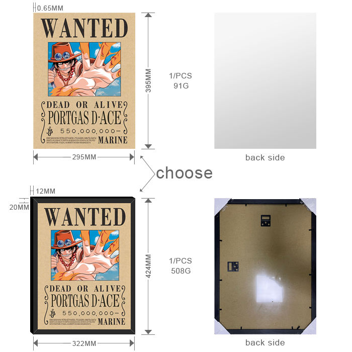 One Piece Legendary Brothers 3D Motion Poster