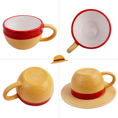 One Piece Straw Hat Mug – Ceramic Edition