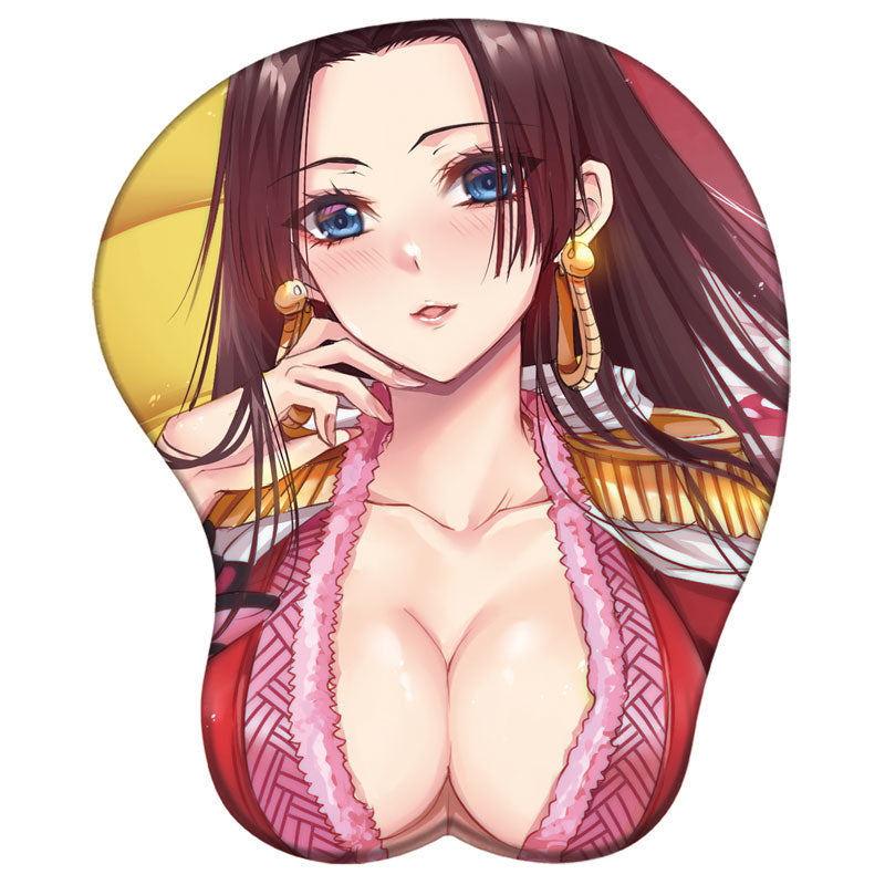 One Piece 3D Wrist Support Mouse Pad (7+ Characters Available)
