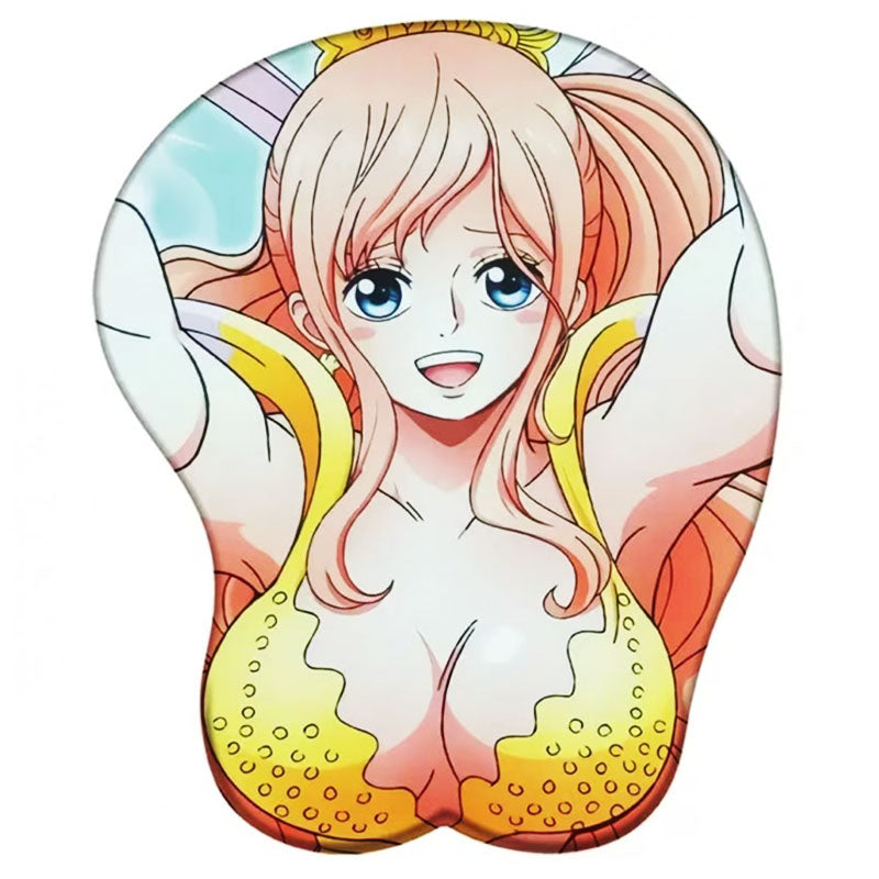 One Piece 3D Wrist Support Mouse Pad (7+ Characters Available)